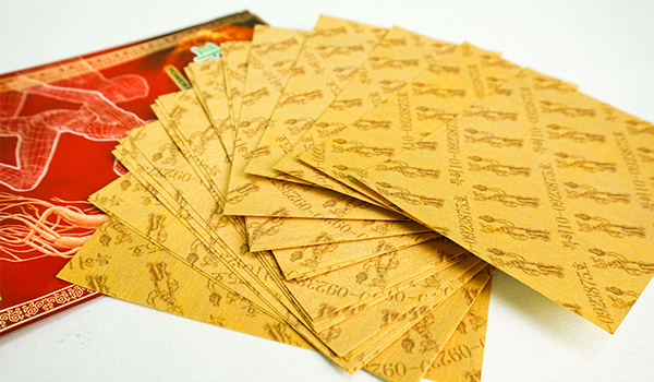 Set 5 POWER RED GINSENG PAIN RELIEVING PATCH - Set 5 Sâm Dán Đỏ Korea