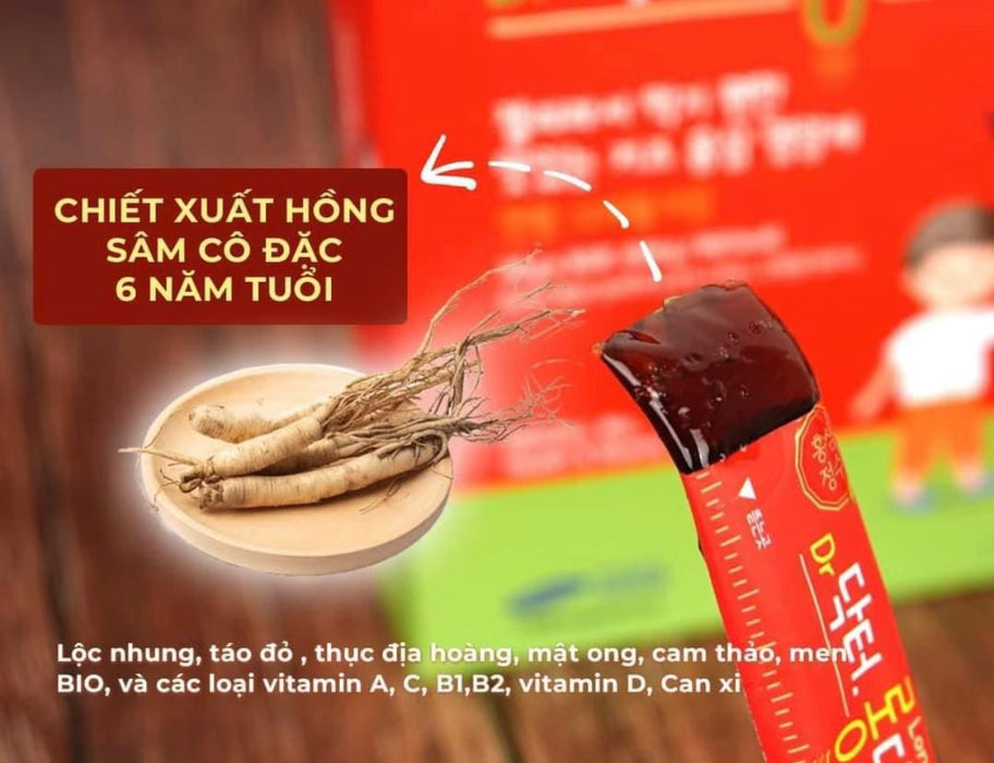 DAYCELL - THẠCH HỒNG SÂM BÉ LÊN MEN 6 NĂM TUỔI - 30 TÉP