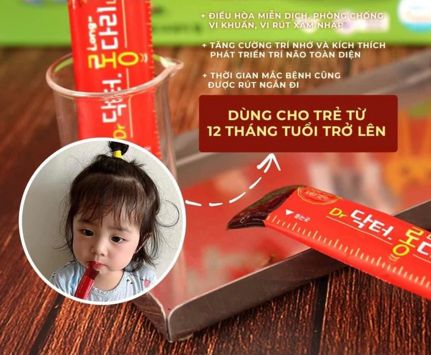 DAYCELL - THẠCH HỒNG SÂM BÉ LÊN MEN 6 NĂM TUỔI - 30 TÉP