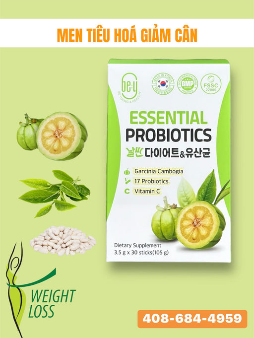 Essential Probiotics - Men Tiêu Hóa Giảm Cân Hàn Quốc