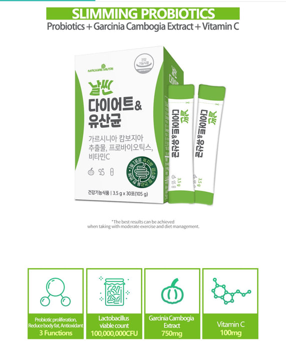Mayjune Nutri Double Action Prebiotics Supplements - Men Lợi Khuẩn Tiêu Hoá Mayjune Nutri