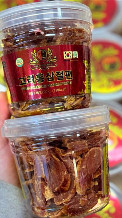 SLICED HONEY RED GINSENG