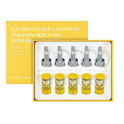 Madeca Derma Vita Brightening Microbiome Ampoule - Ống Tiêm Vita Brightening Microbiome Madeca Derma