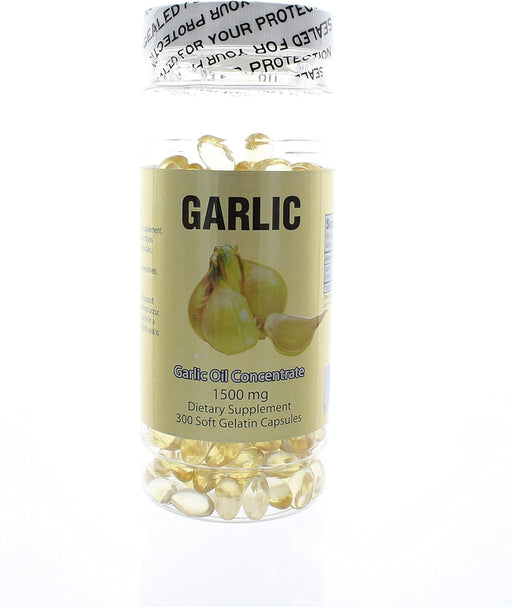 Garlic Oil Concentrate 300 Capsules Cholesterol FREE - Tinh Dầu Tỏi