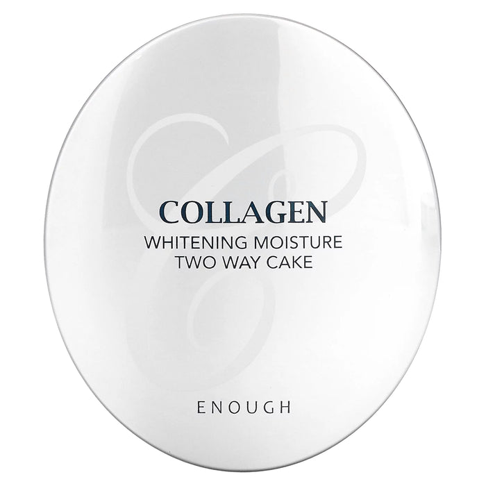 Enough Collagen Whitening Moisture Two-Way Cake #13, SPF28 PA+++ - Enough Collagen Kem Dưỡng Ẩm Trắng Da 2 Chiều #13, SPF28 PA+++