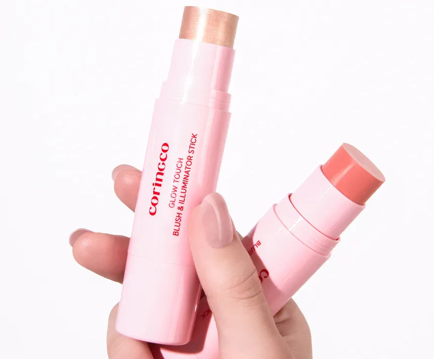CORINGCO - Glow Touch Blush & Illuminator - Má Hồng