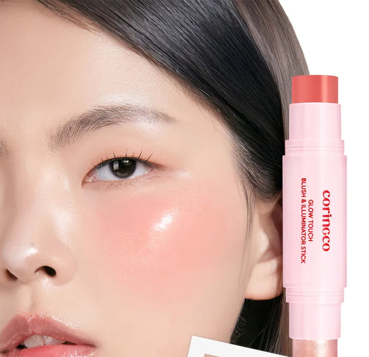 CORINGCO - Glow Touch Blush & Illuminator - Má Hồng