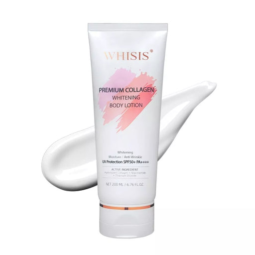 Whisis Premium Collagen Whitening Body Lotion - Chống Nắng Collagen Body Whisis 50SPF+