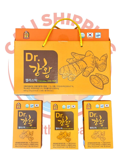 Dr Dear Korean Curcumin Jelly Stick - Thạch Nghệ Dr Dear