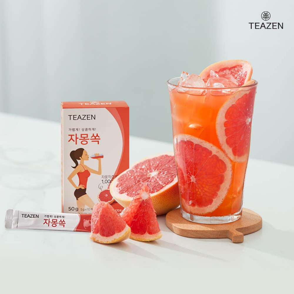 Teazen Grapefruit Tea 5g x 30sticks - Trà Bưởi Teazen