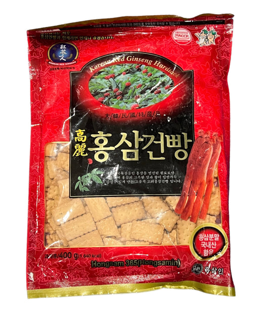 KOREAN RED GINSENG HARDTACK - BÁNH HỒNG SÂM 365