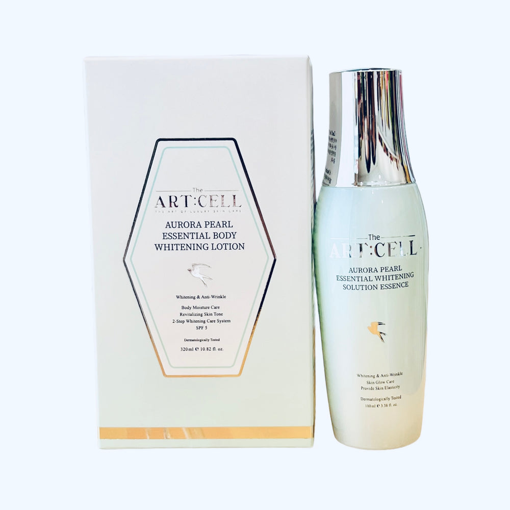 The Art:Cell Aurora Pearl Essential Whitening Solution Essence - Serum Tổ Yến