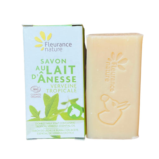 Savon au lait d'ânesse Patchouli 100G - Xà Bông Cục Tinh Dầu Hoắc Hương