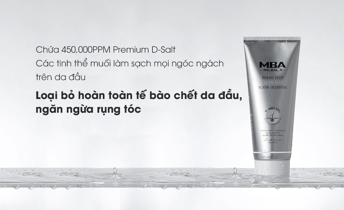 Salt Test Derma Derma Deep Clean Salt Scrub Shampoo - Dầu Gội Muối Biển — CaliShipping